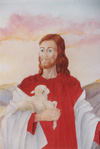 The Good Shepherd Holding You His Sheep